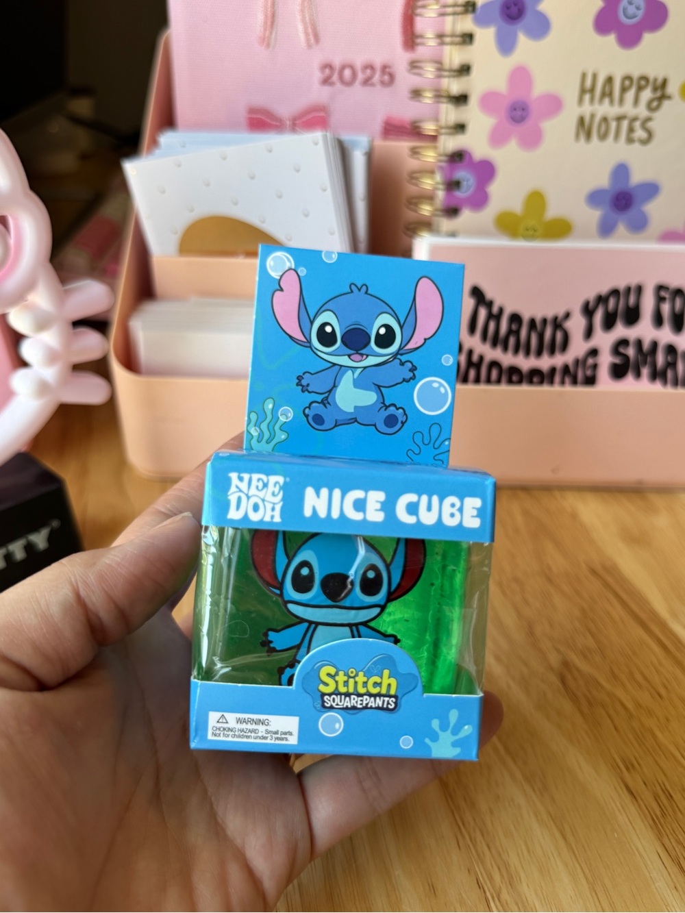 Stitch Nice Cube Toy - Green